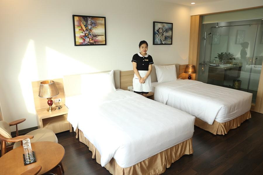 Ha Huy Hotel Hà Tĩnh Exterior photo